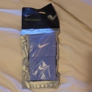 Nike Blue Wristbands